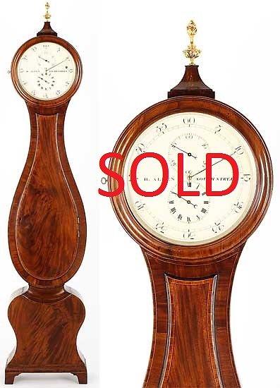 Longcase Clocks. 3 Month regulator Sold