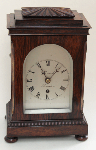Bracket Clocks. Leach Rosewood BC 500