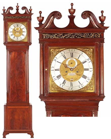 Longcase Clocks. Simcock Prescott 550