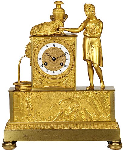 Mantel Clocks . Shepherdess